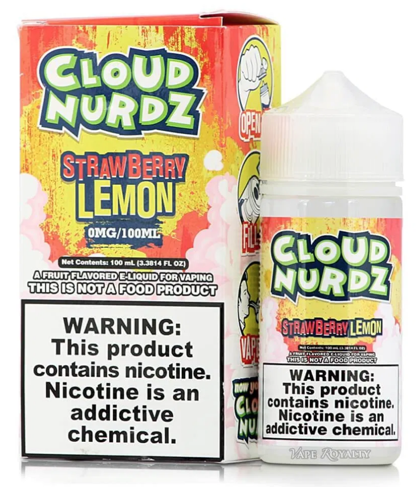 Cloud Nurdz Strawberry Lemon 3mg