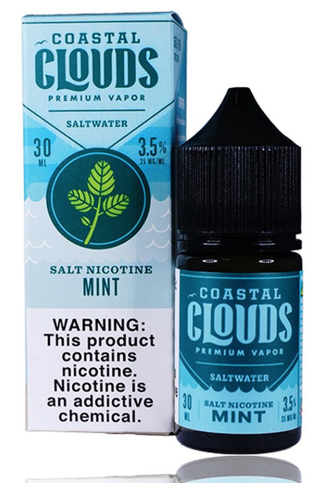 Coastal Clouds Salt Nic Mint (Menthol)50mg