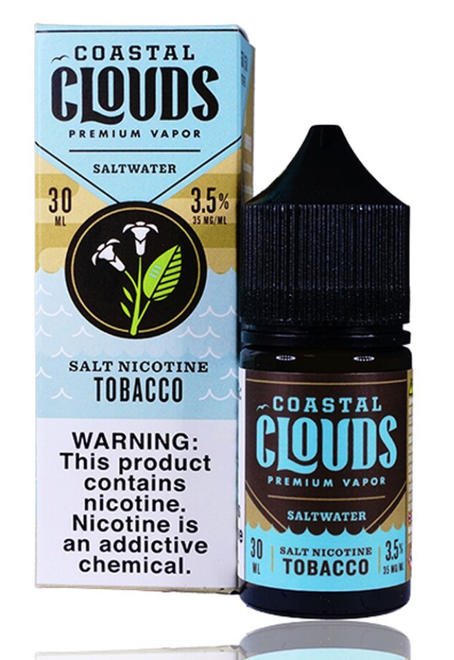Coastal Clouds Salt Nic Tobacco 35mg