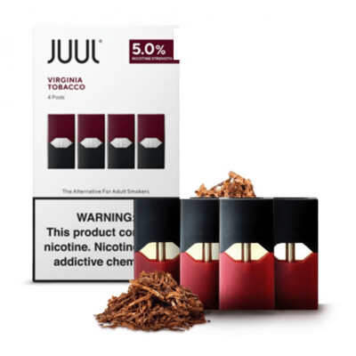 JUUL Pods Virginia Tobacco 5%