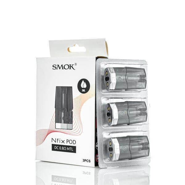 Smok Nfix DC 0.8MTL Pod Pack Of 3