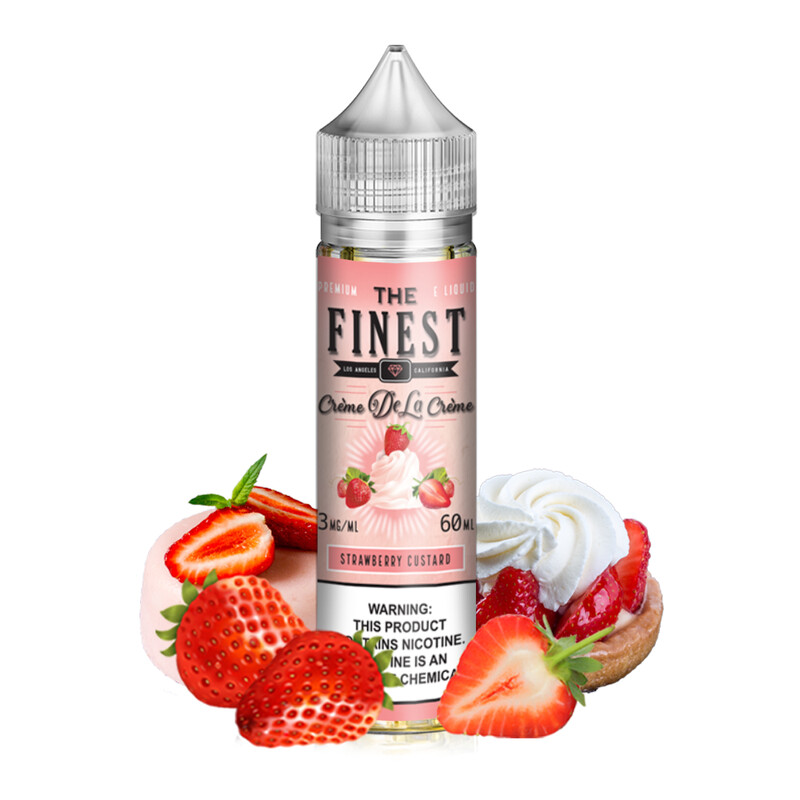 The Finest Strawberry Custard 3mg