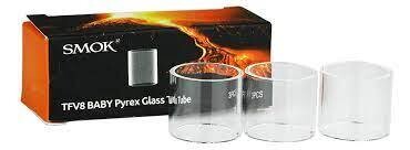 Smok Pyrex Glass Tube TFV8 3pcs