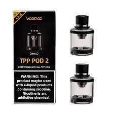 Voopoo TPP Pod 2 Black Pack Of Two