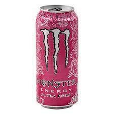 Monster Energy Drink, Ultra Rose, 16fl.oz