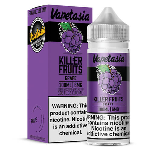 Vapetasia Killer Fruits Grape 3 MG