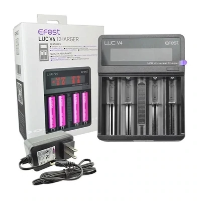 Efest LUC V4 Elite HD LCD Charger