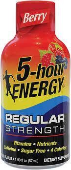 5 Hour Energy Regular Strength Berry 1.93 FL OZ