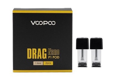 Voopoo Drag Nano P1 Pod 1.6 ML | 2-Pack