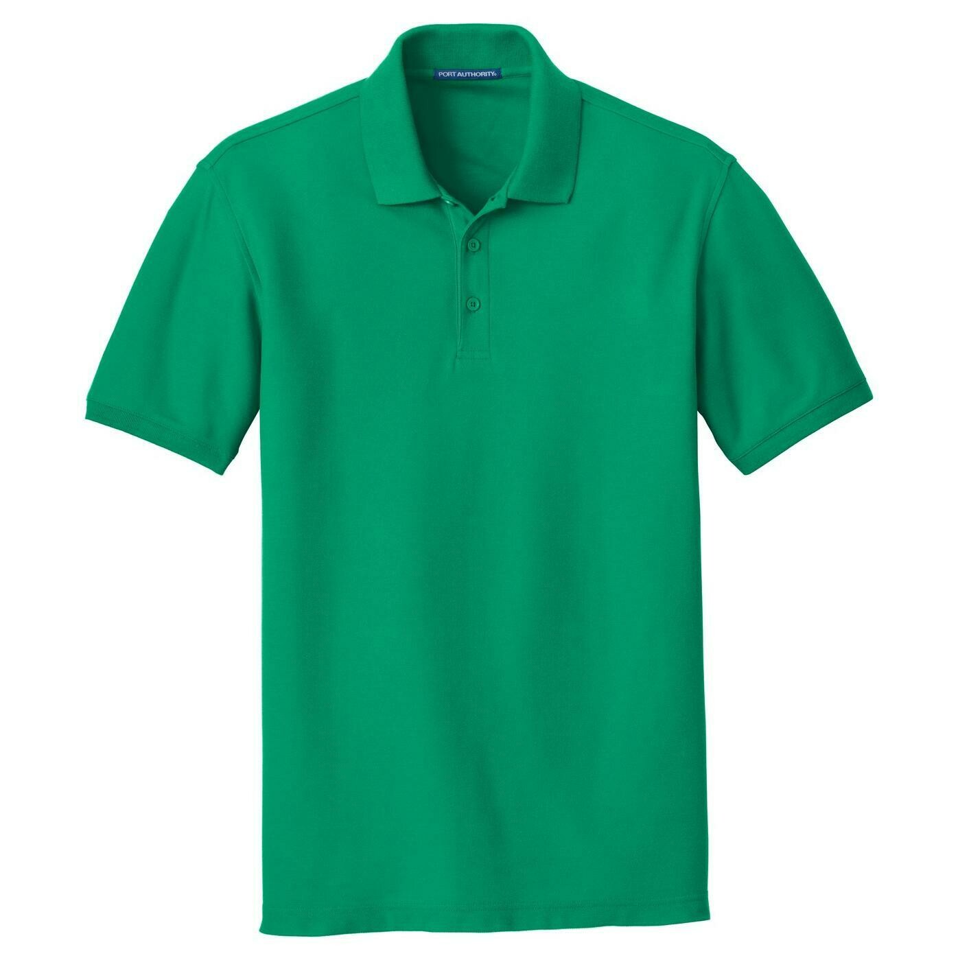 Mens Core Classic Pique Polo, Color: Bright Kelly Green