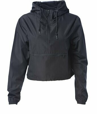 Ladies Light Weight Crop Windbreaker