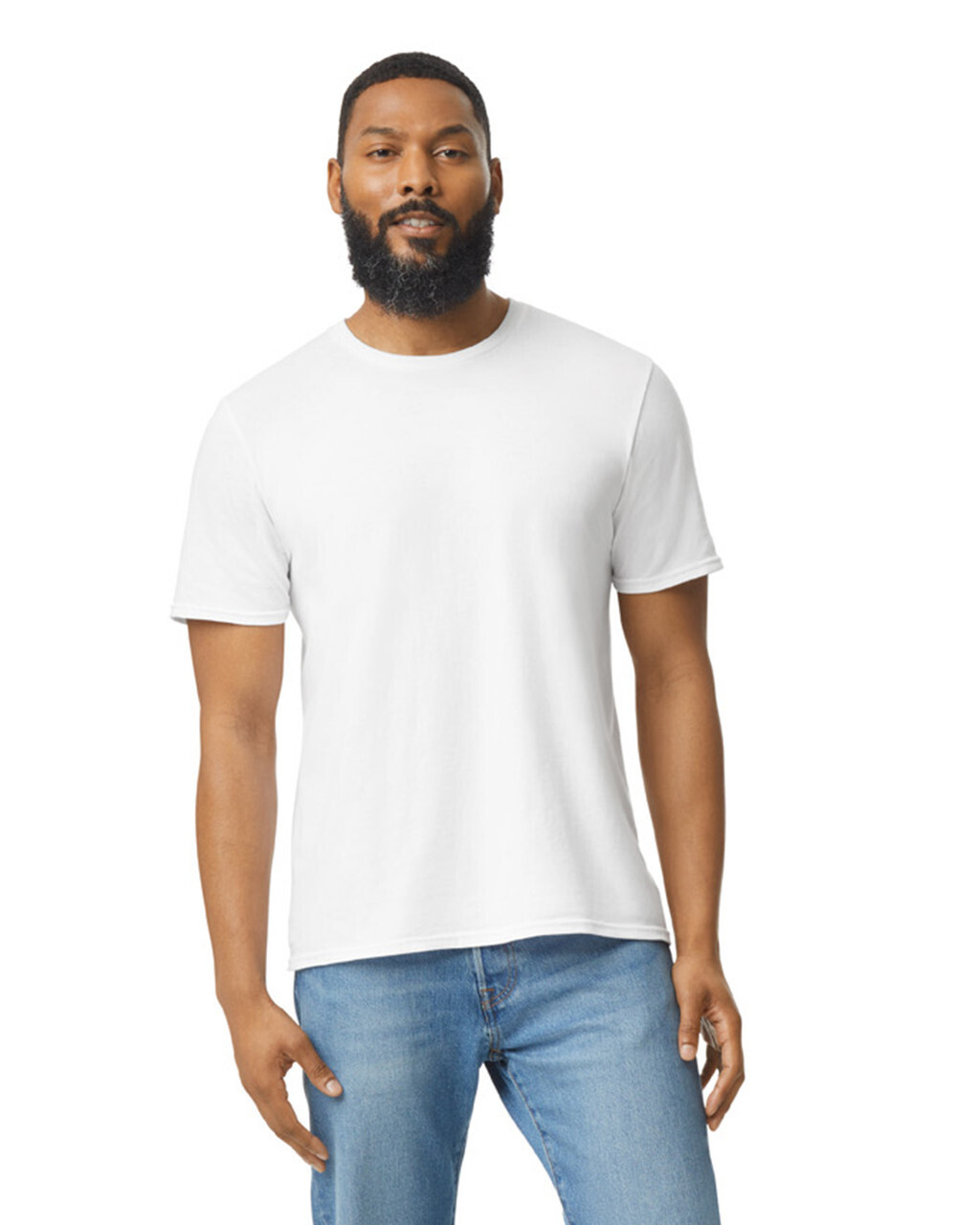 Unisex Softstyle T Shirt, Color: White