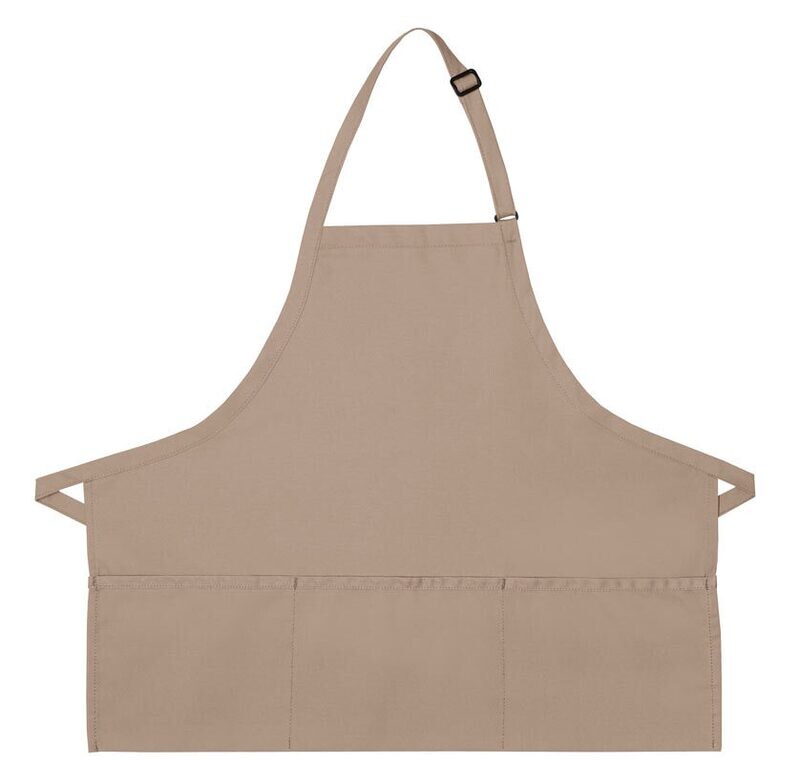 Cardi Extra Large Three Pocket Adjustable Neck Apron