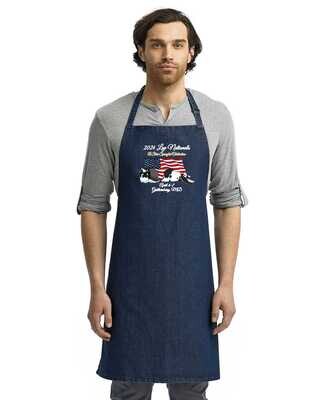 Denim Apron No Pockets