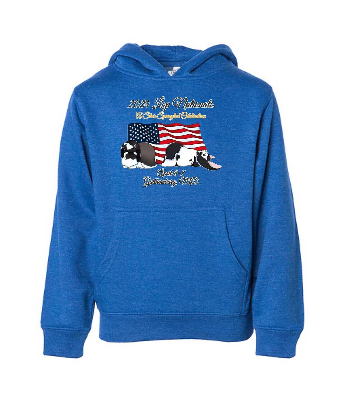2024 Lop Nationals  Youth Pullover Hoodie