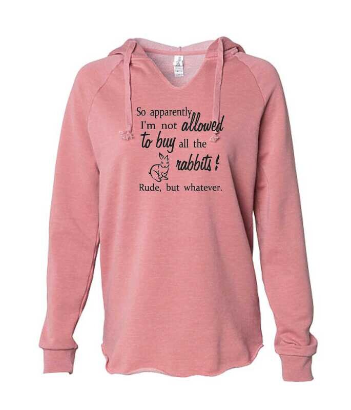 Snarky California Wave Wash Ladies Pullover