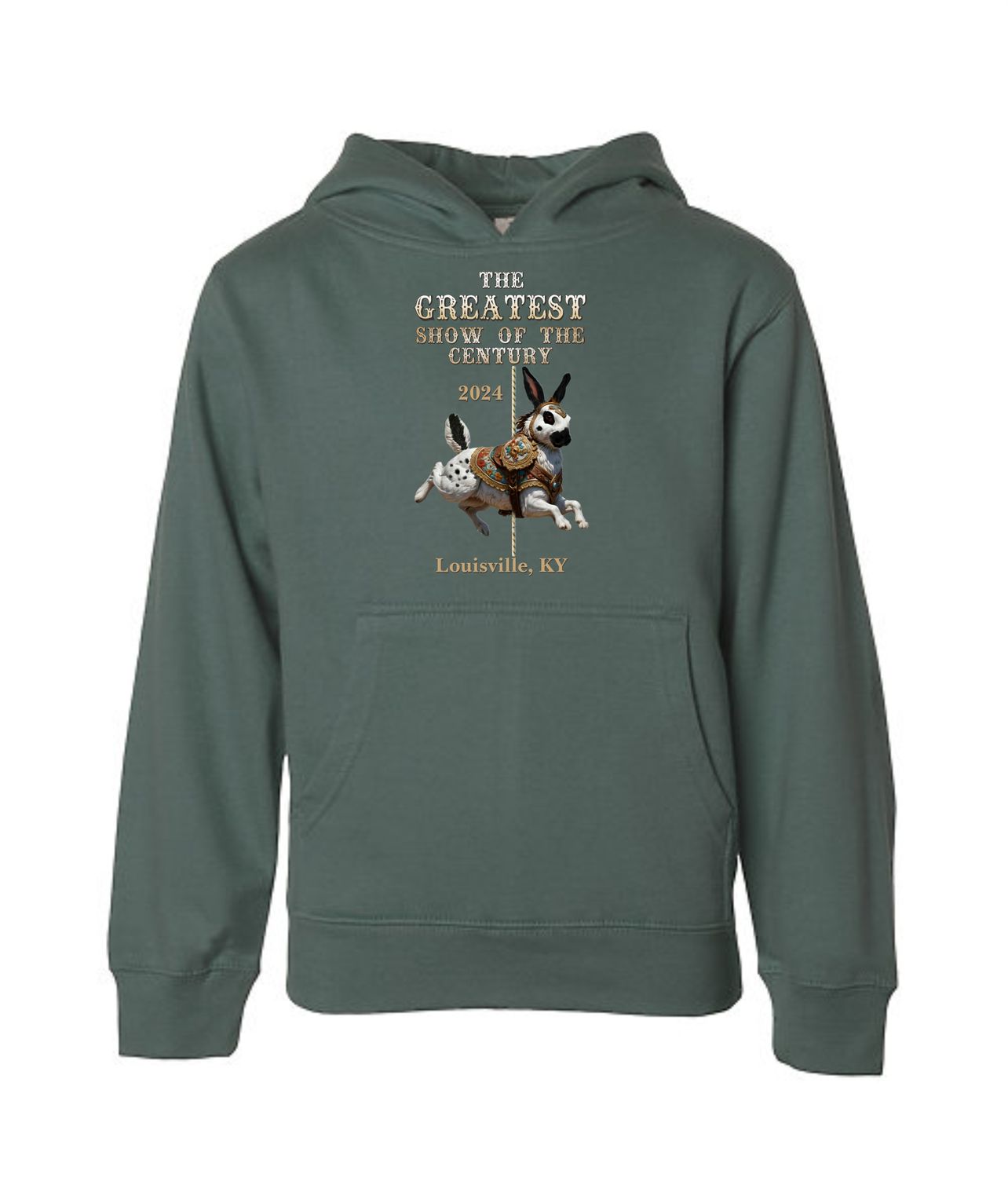 Pullover Hoodie, Youth Medium Weight