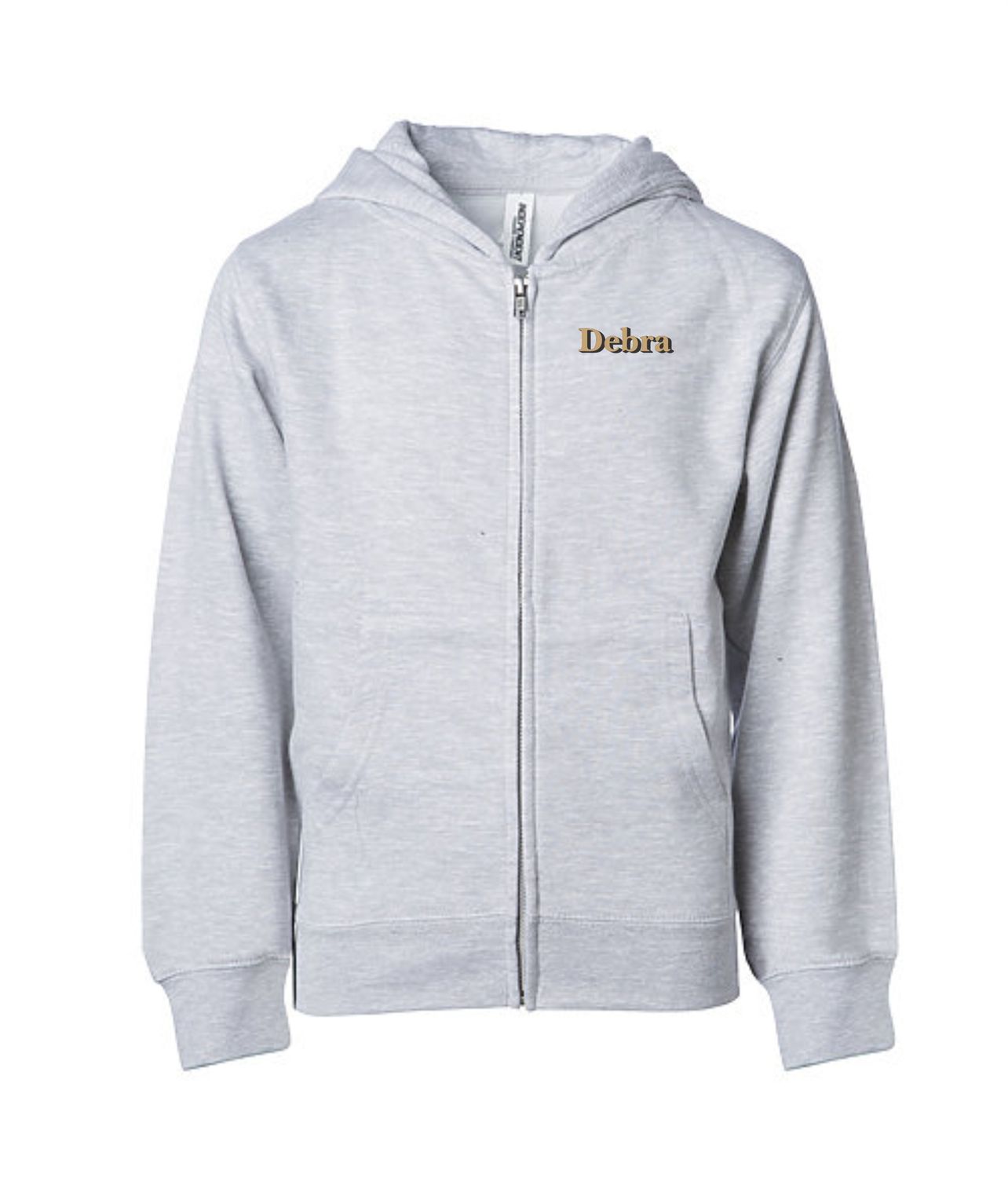 Zip Hoodie, Youth Medium Weight