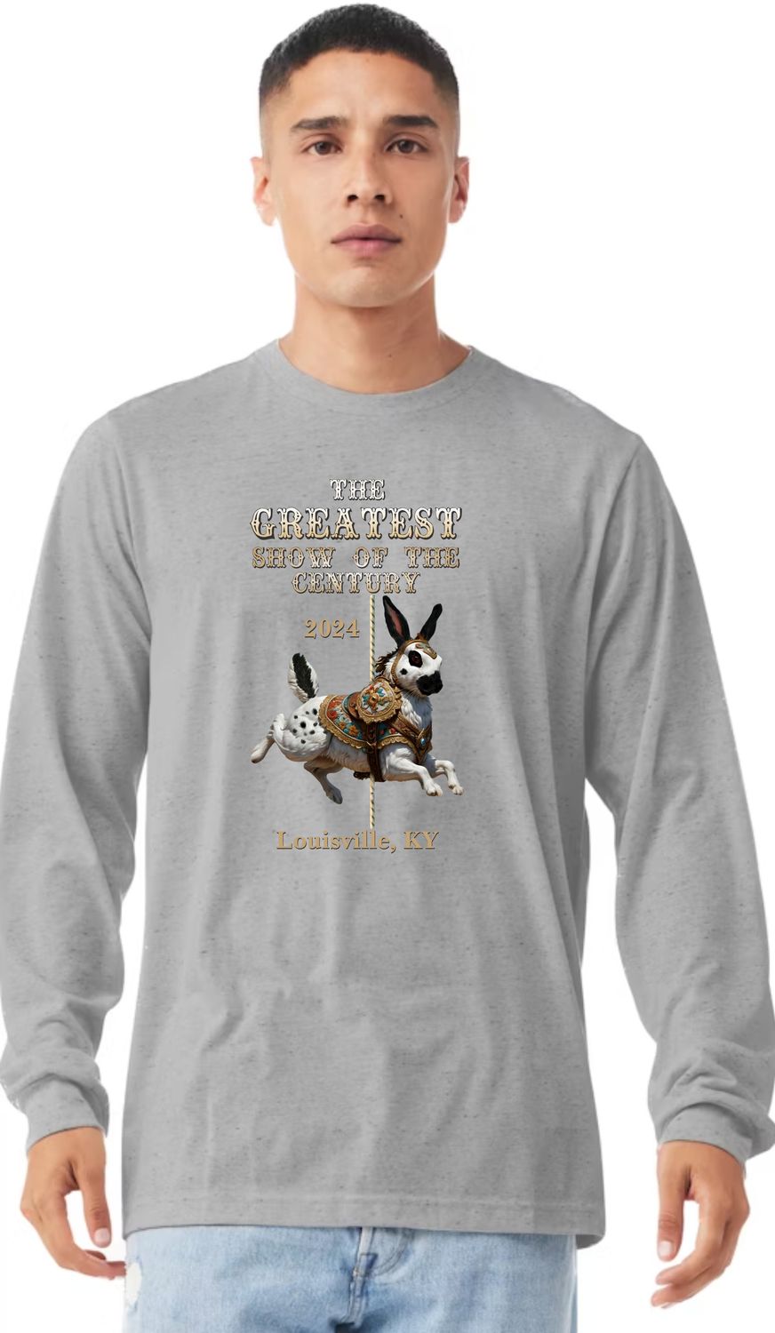 English Spot Long Sleeve T Shirt