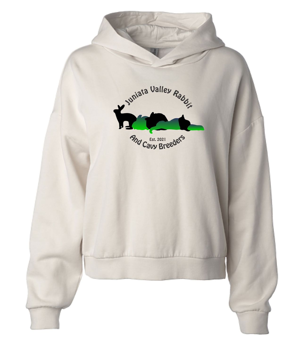 JVRCBC Ladies Crop Hoodie
