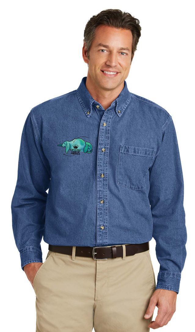LRCA Unisex Heavyweight Denim Shirt