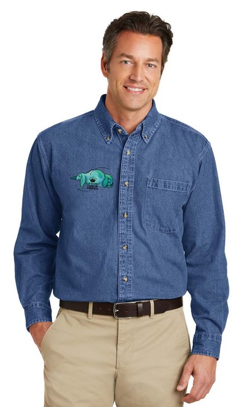 LRCA Unisex Heavyweight Denim Shirt