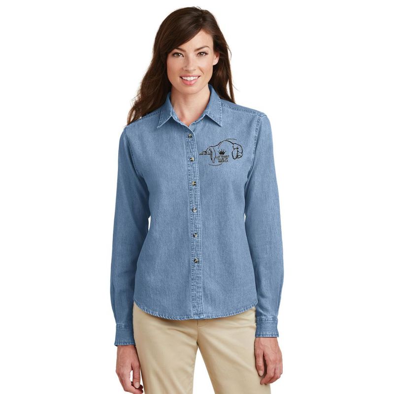 LRCA Ladies Value Denim Shirt