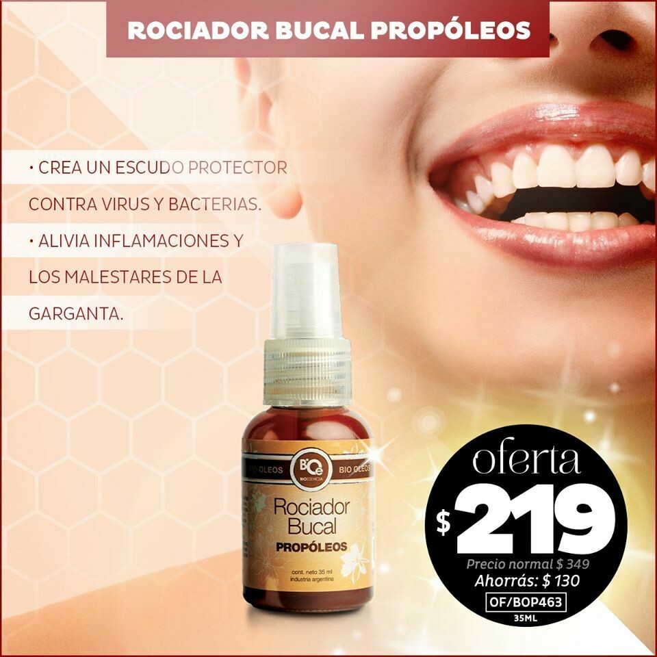 Rociador Bucal Propóleos