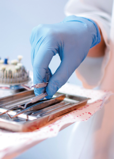 Nitrile Gloves (Blue) @ $0.45 Per Unit (MOQ: 1000 Units)