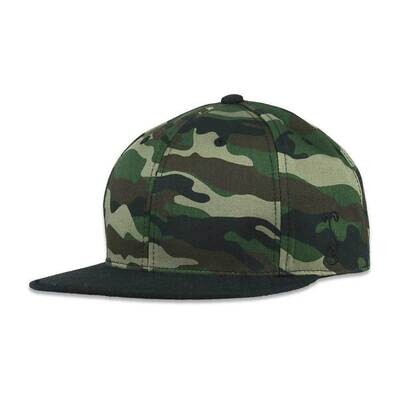 GRASSROOTS TOUCH OF CLASS CAMO SNAPBACK HAT GR4185