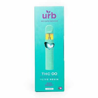 URB LIVE RESIN THC-∞ DISPOSABLES 3G