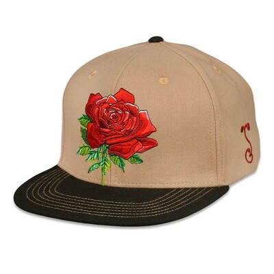 GRASSROOTS STANLEY MOUSE RED ROSE SNAPBACK GR6498