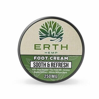 ERTH Hemp Foot Cream - 250mg
