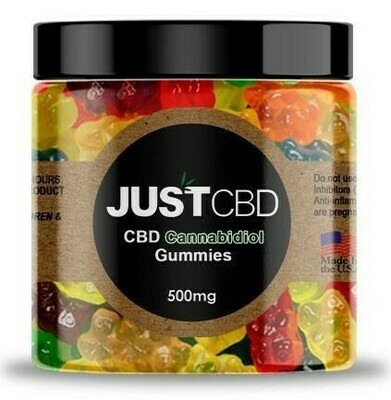 JustCBD Gummy Bears (500mg & 1000mg)