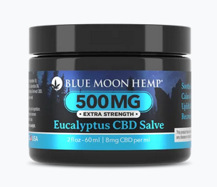 Blue Moon CBD Salve - 500mg Eucalyptus