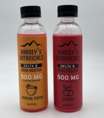 Barney’s Botanical Delta 8 Drink Additive - 500mg Bottles