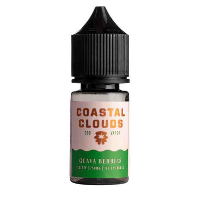Coastal Clouds CBD Vape Juice - Guava Berries 750MG