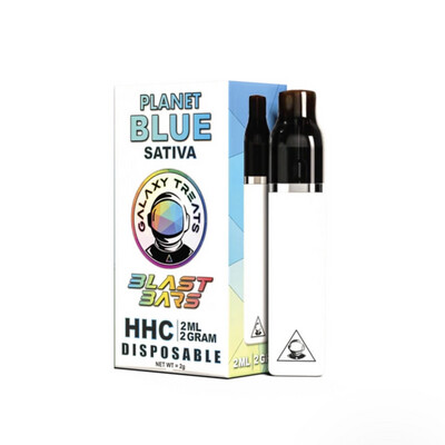Galaxy Treats HHC Disposable Vape - Planet Blue (Sativa) 2000mg (2ml)
