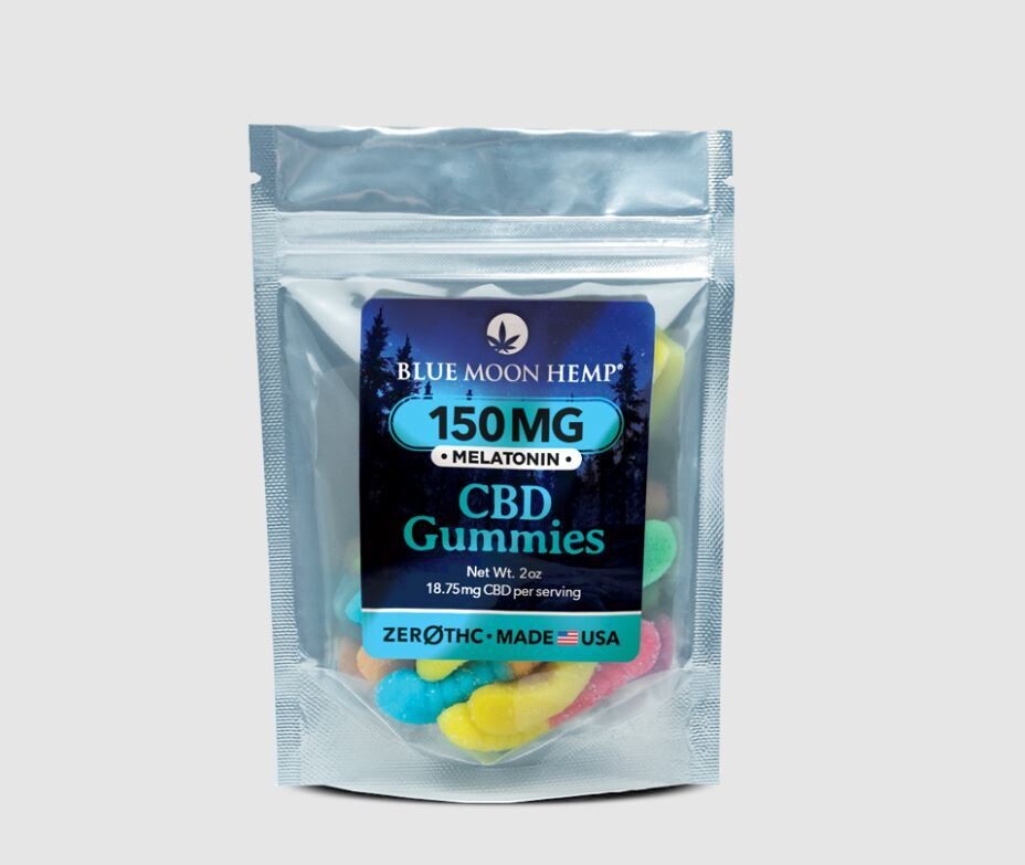 Blue Moon CBD Gummies w/ Melatonin -150mg