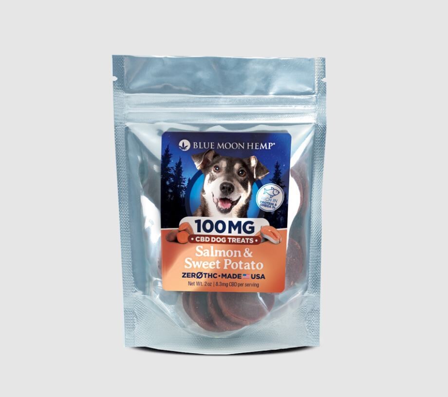 Blue Moon Hemp Dog Treats (100mg total, 5mg each)