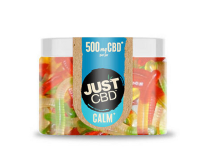JustCBD Sugar Free Gummies - Worms 500mg