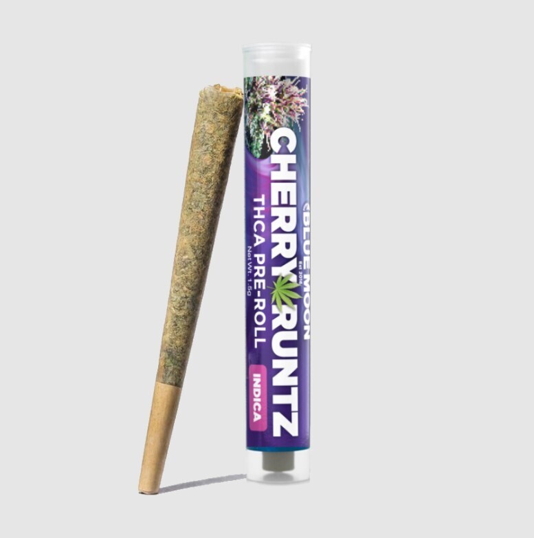 THCA Pre-Rolled Joint - Cherry Runtz (Indica) 1.5 Grams