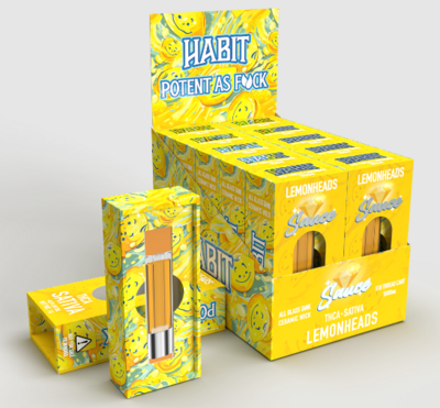 Habit THCa Vape Cartridge - Lemonhead (Sativa)
