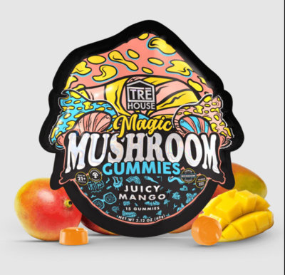 TRĒHouse Magic Mushroom Gummies - Juicy Mango