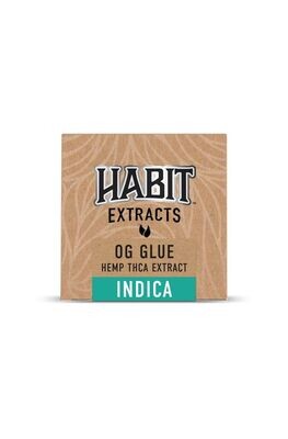Habit THCA Concentrate 1g - OG Glue (Indica)