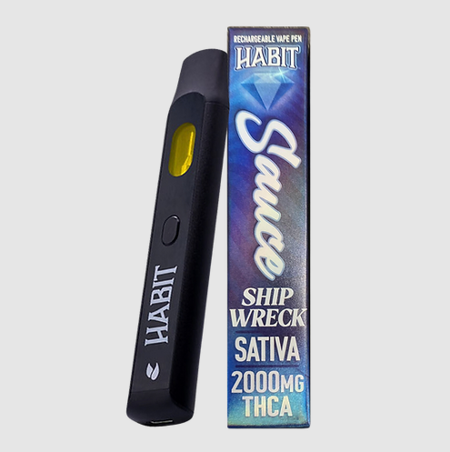 Habit THCA Disposable Vape - Shipwreck (Sativa) 2,000mg (2ml)