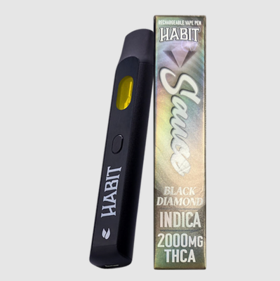 Habit THCA Disposable Vape - Black Diamond (Indica) 2,000mg (2ml)