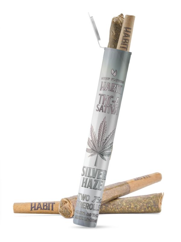 Habit THCA Joints - Silver Haze 30.1% (Sativa)