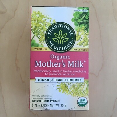 Traditional Medicinals lait maternel bio