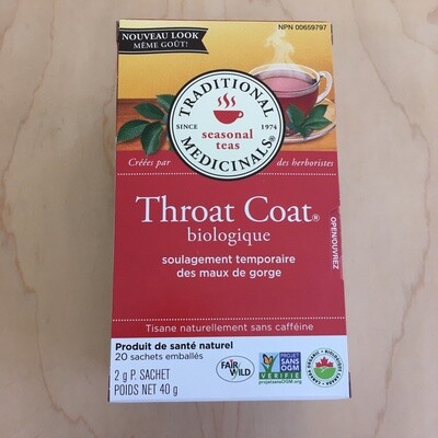 Traditional Medicinals Throat Coat 16 sachets